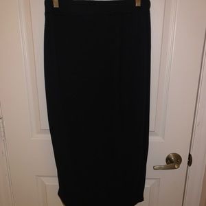 BOOHOO Black Pencil Skirt